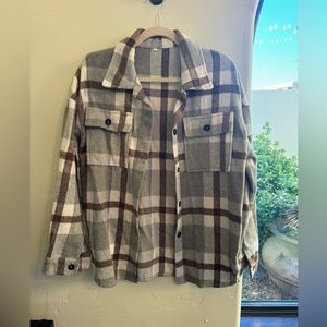 Thick flannel shirt
